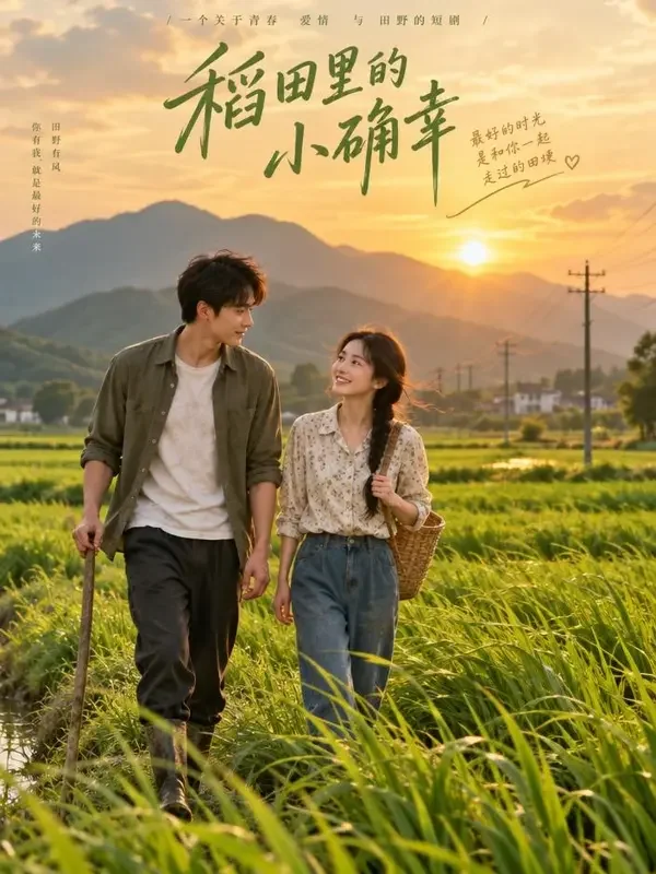 《稻香里的告白》- 黄果短剧田园爱情短剧封面 黄果短剧_漂亮千姐姐_都市情感短剧封面